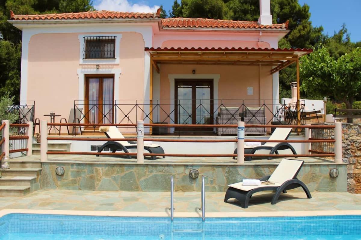Villa Tenedos Bandar Skopelos Luaran gambar
